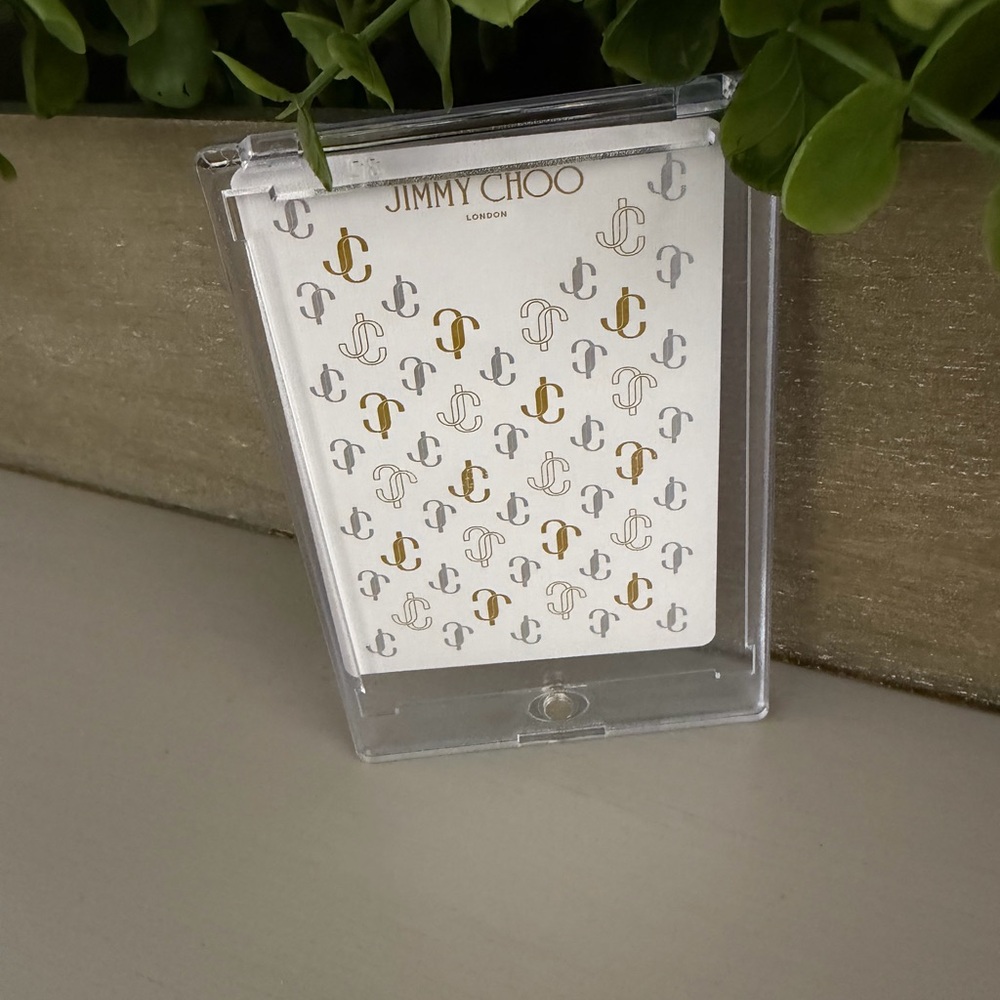 Jimmy Choo Playing Card